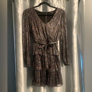 City Studio shimmer cocktail dress sz S